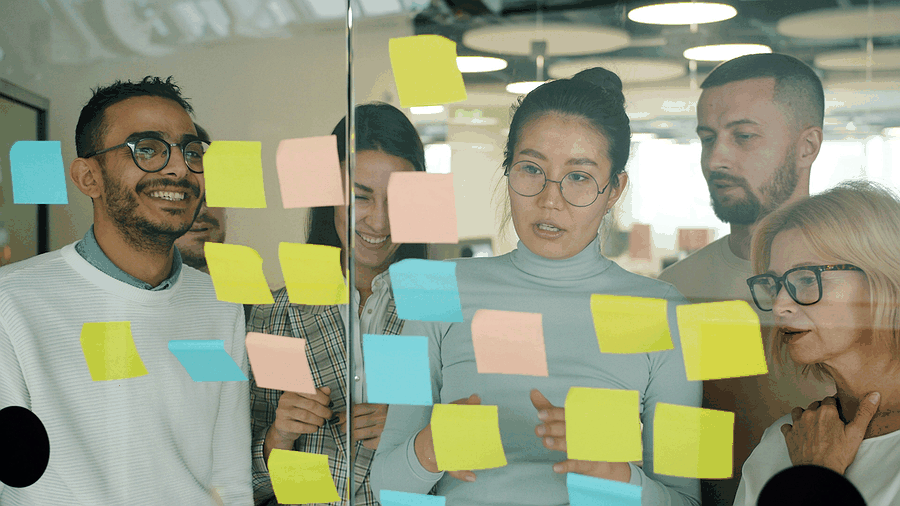 energy waste analysis, factory equipment, cost reduction meeting, data visualization